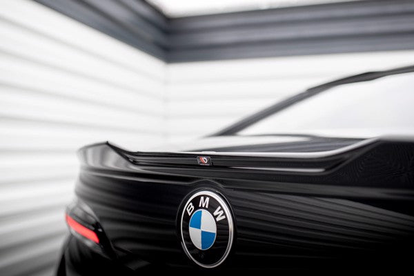 Maxton Spoiler Cap 3D BMW 7 M-Pack / M760E G70 - Gloss Black
