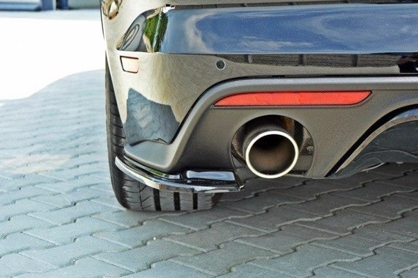 Maxton Rear Side Splitters Ford Mustang Gt Mk6  - Gloss Black