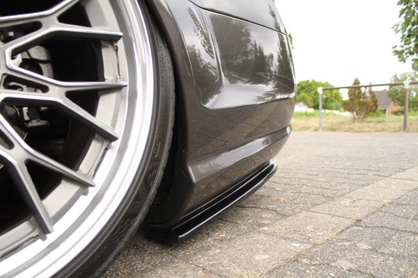 Maxton Rear Side Splitters Mercedes Cl 500 C216 Amgline - Gloss Black
