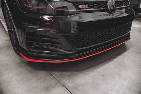 Maxton Front Splitter VW Golf 7 Gti Tcr  - Gloss Black
