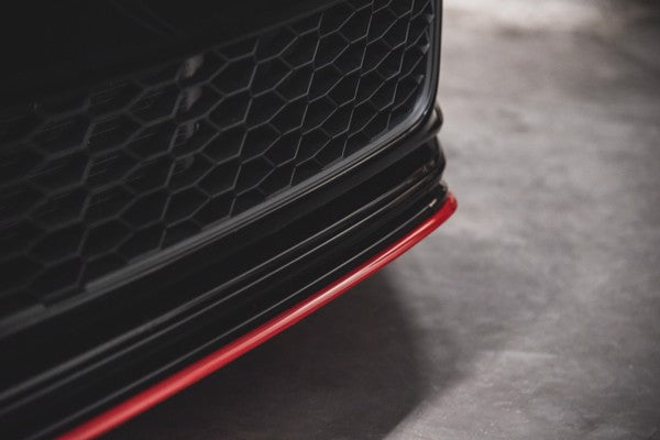 Maxton Front Splitter VW Golf 7 Gti Tcr  - Gloss Black