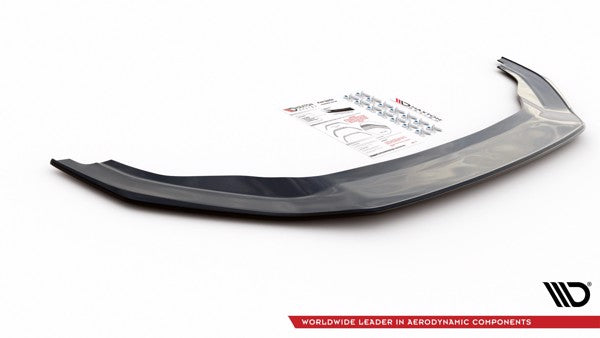 Maxton Front Splitter VW Golf 7 Gti Tcr  - Gloss Black