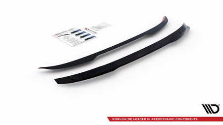 Maxton Spoiler Cap Honda Civic Tourer Mk9 - Gloss Black