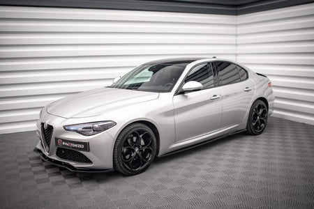Maxton Side Skirts Diffusers Alfa Romeo Giulia Sport - Gloss Black