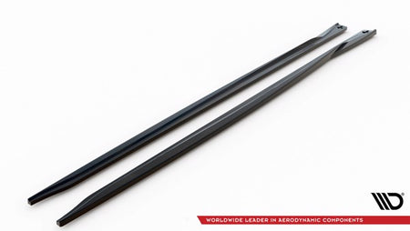 Maxton Side Skirts Diffusers Alfa Romeo Giulia Sport - Gloss Black