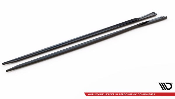 Maxton Side Skirts Diffusers Alfa Romeo Giulia Sport - Gloss Black