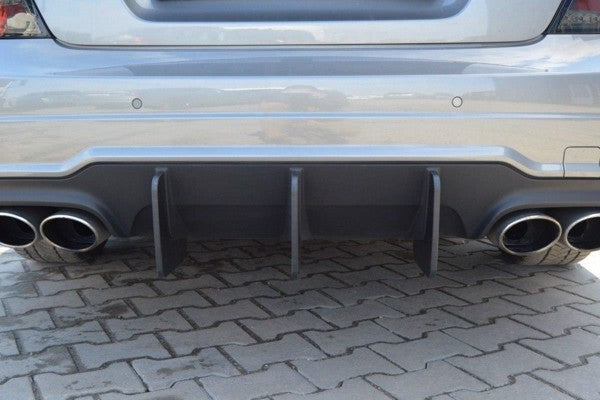 Maxton Rear Diffuser V.1 Mercedes C W204 Amg-Line (Facelift)