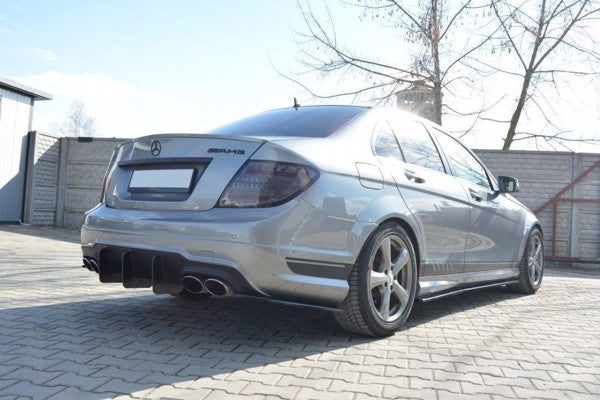 Maxton Rear Diffuser V.1 Mercedes C W204 Amg-Line (Facelift)