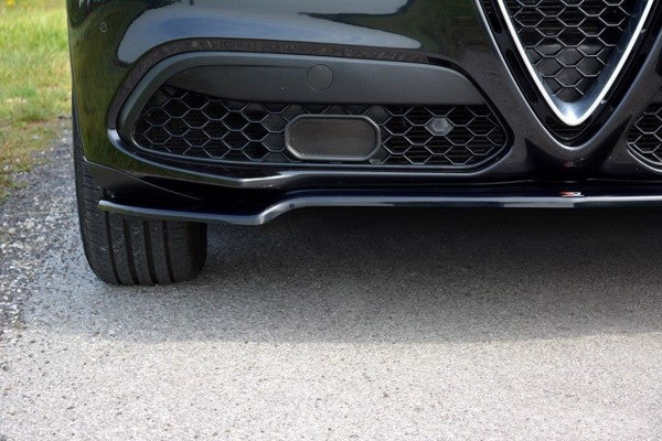 Maxton Front Splitter V.1 Alfa Romeo Stelvio - Gloss Black