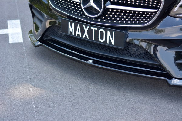 Maxton Front Splitter V.2 Mercedes-Benz E-Class W213 Coupe (C238) Amg-Line - Gloss Black