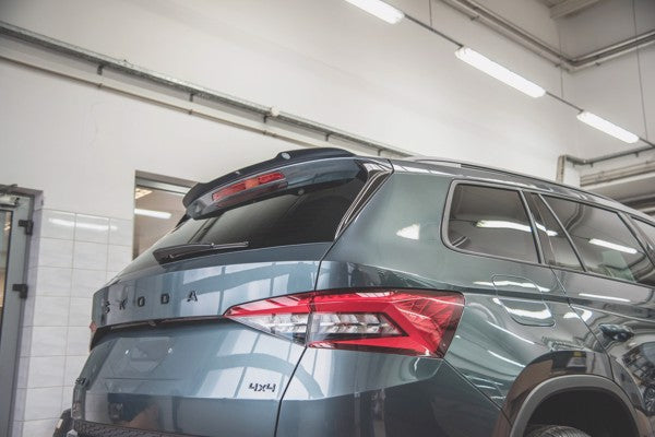 Maxton Spoiler Cap V.2 Skoda Kodiaq Mk1 Sportline/RS - Gloss Black