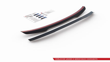 Maxton Spoiler Cap V.2 Skoda Kodiaq Mk1 Sportline/RS - Gloss Black