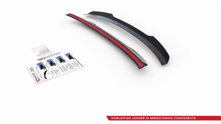 Maxton Spoiler Cap V.2 Skoda Kodiaq Mk1 Sportline/RS - Gloss Black