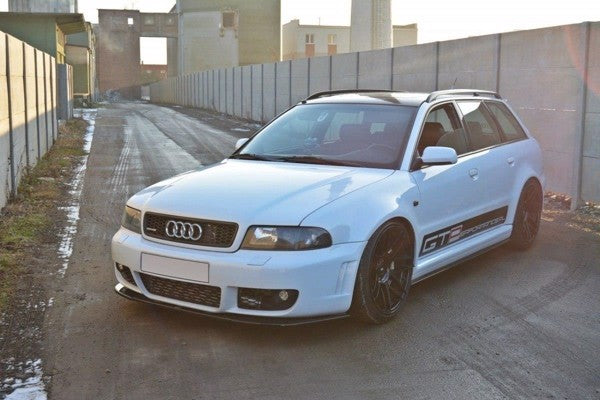 Maxton Side Skirts Diffusers Audi RS4 B5 - Gloss Black