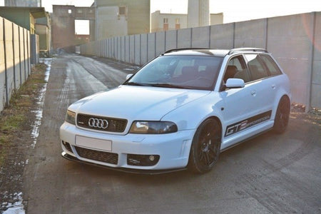 Maxton Side Skirts Diffusers Audi RS4 B5 - Gloss Black