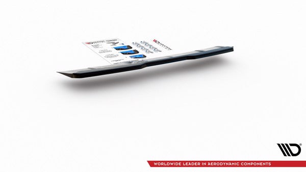 Maxton Central Rear Splitter Skoda Kodiaq RS - Gloss Black