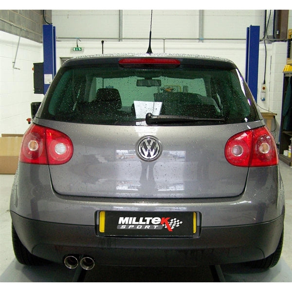 Milltek Cat-back Volkswagen Golf Mk5 2.0 TDI 140PS