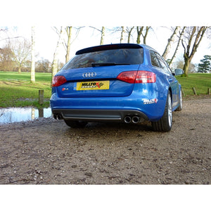 Milltek cat-back udstødning til Audi S4 3.0 Supercharged V6 B8, race – billede 8