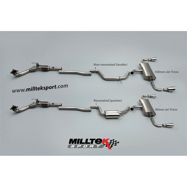 Milltek Cat-back Volkswagen Golf Mk6 GTi 2.0 TSI 210PS