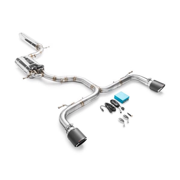 RM Motors Catback - Middle And End Silencer Volkswagen Golf 7 VII GTI Tip diameter - 101 mm, Exhaust tip - 8