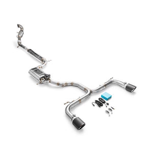 RM Motors Complete exhaust system for Volskwagen Golf 7 VII GTI with sport catalyst Emission standard - Euro 3, Capacity - 200 