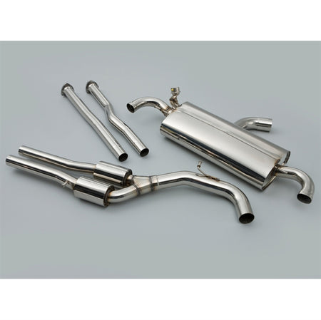 Milltek Sports Resonated (Quieter) Cat-back Udstødningssystem - til Audi TT RS MK2 2006-2014 (Bruger OE Trims)