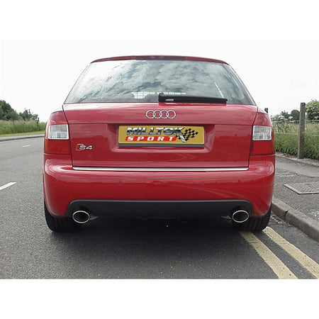 Milltek Cat-back Audi S4 4.2 V8 quattro B6 Saloon/Sedan‚ Avant‚ & Cabriolet
