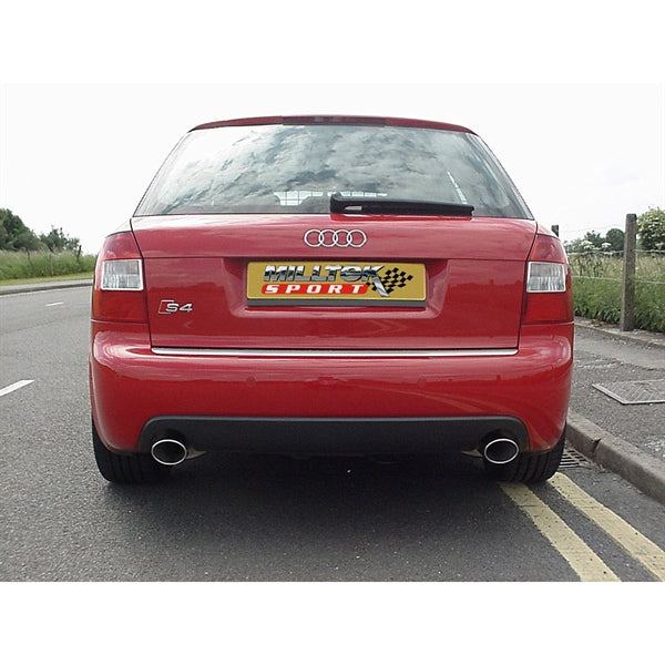 Milltek Cat-back Audi S4 4.2 V8 quattro B6 Saloon/Sedan‚ Avant‚ & Cabriolet