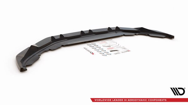 Maxton Front Splitter Volkswagen Tiguan Mk2 - Gloss Black