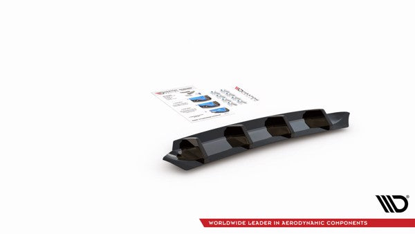 Maxton Rear Valance Volkswagen Passat B8 Facelift - Gloss Black