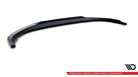 Maxton Front Splitter V.2 Ford Mustang Mach-E Mk1 - Gloss Black