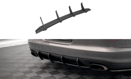 Maxton Street Pro Rear Diffuser Porsche Panamera / Panamera Diesel 970 - Black