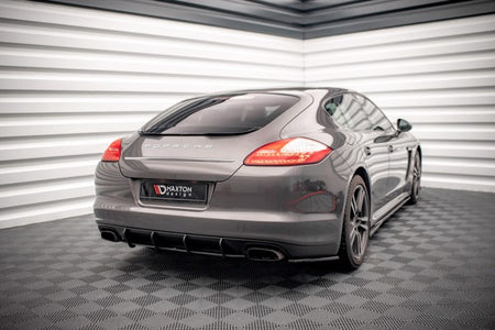 Maxton Street Pro Rear Diffuser Porsche Panamera / Panamera Diesel 970 - Black
