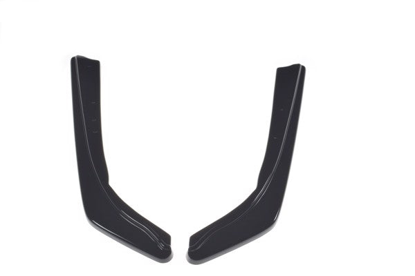 Maxton Rear Side Splitters For BMW 3 G20 M-Pack - Gloss Black