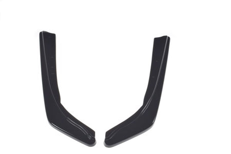 Maxton Rear Side Splitters For BMW 3 G20 M-Pack - Gloss Black
