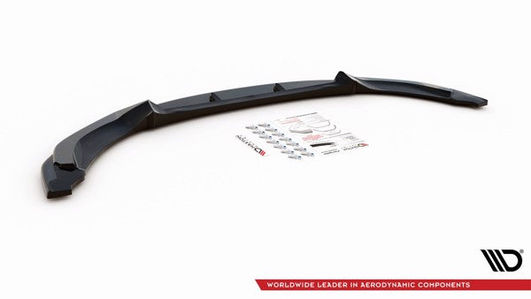 Maxton Front Splitter BMW M4 F82 - Gloss Black