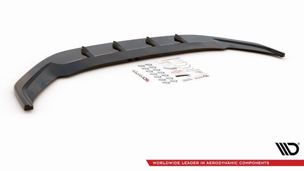 Maxton Front Splitter V.2 Volkswagen Arteon R-Line Facelift - Gloss Black