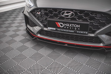 Maxton Front Splitter V.2 Hyundai I30 N Hatchback/Fastback Mk3 Facelift - Gloss Black