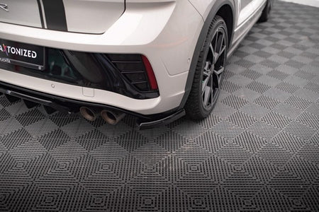 Maxton Rear Side Splitters Volkswagen T-Roc R Mk1 Facelift - Gloss Black
