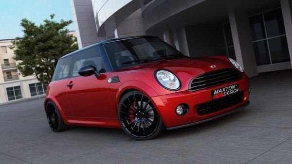 Maxton Front Splitter Mini Cooper - Gloss Black