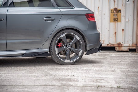 Maxton Rear Side Flaps Audi RS3 8V Sportback - Gloss Flaps