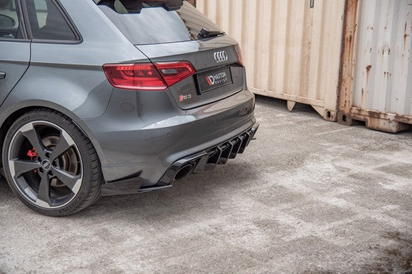 Maxton Rear Side Flaps Audi RS3 8V Sportback - Gloss Flaps