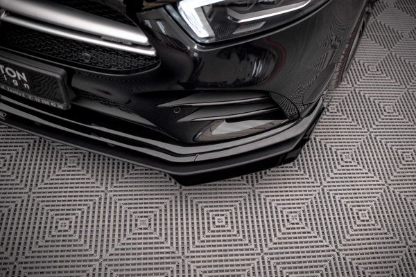 Maxton Front Flaps Mercedes A35 Amg / Amg-Line Aero Pack W177 