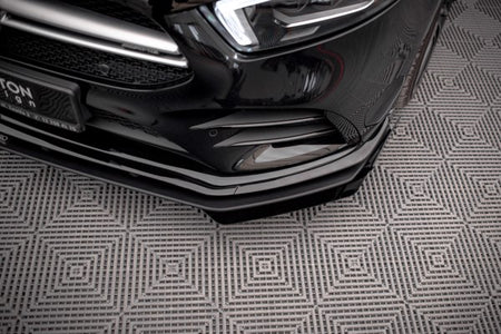 Maxton Front Flaps Mercedes A35 Amg / Amg-Line Aero Pack W177 