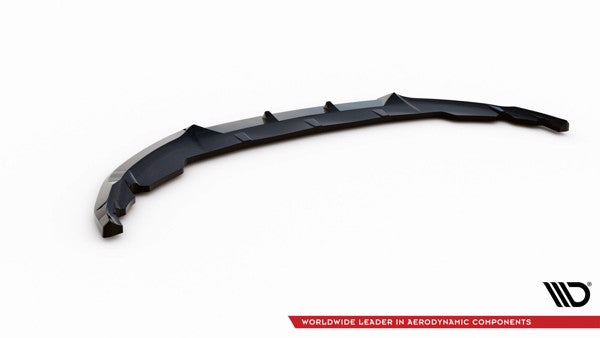 Maxton Front Splitter V.1 Mini Cooper Clubman John Cooper Works F54 Facelift - Gloss Black
