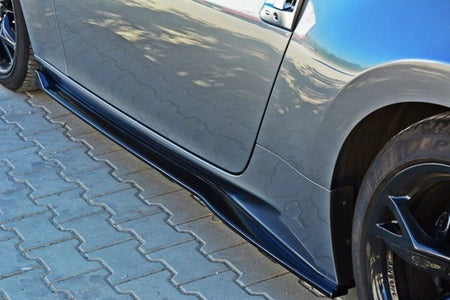 Maxton Side Skirts Diffusers Nissan 370Z - Gloss Black