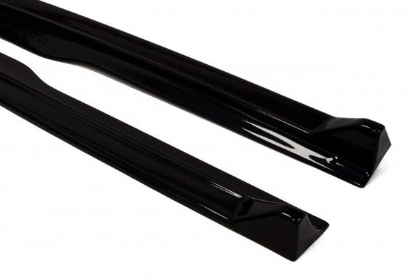 Maxton Side Skirts Diffusers Nissan 370Z - Gloss Black