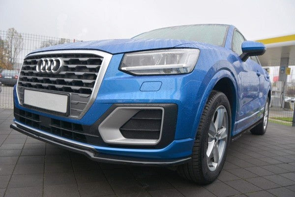 Maxton Side Skirts Diffusers Audi Q2 Mk.1 - Gloss Black