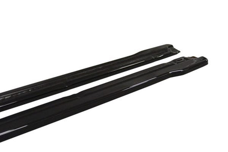 Maxton Side Skirts Diffusers Audi Q2 Mk.1 - Gloss Black