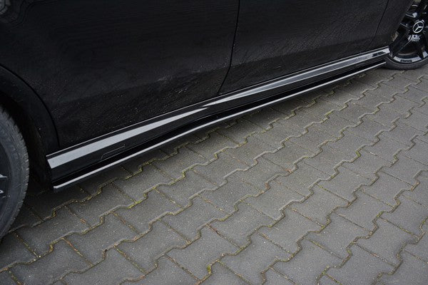 Maxton Side Skirts Diffusers Mercedes-Benz E63 Amg W212  - Gloss